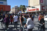 Además de los habitantes de Torreón, ciudadanos de Gómez Palacio y Lerdo, también acudieron al Centro para realizar sus compras.