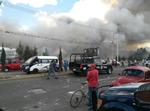Una fuerte detonación se registró en el mercado pirotécnico de San Pablito ubicado en Tultepec.