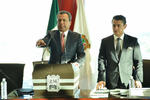 13 de diciembre. Designación | El Congreso de Coahuila aprobó la petición de licencia de Miguel Ángel Riquelme y la designación de Jorge Luis Morán Delgado como nuevo alcalde de Torreón.