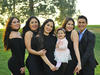 01012017 EN FAMILIA.  Liliana Gomez con sus hijos, Daniela, Marlene y Edgardo, su nieta, Bárbara, y su nuera, Caro.