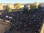 La movilización culminó frente a la Catedrán de Durango con un mítin en la que se exigió la liberación de las personas detenidas y se advirtió de otras acciones si no se atendía esta demanda.