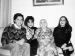 08012017 Ing. Juan Quintero Carrillo, Ing. Glenda Aimeé Quintero Carrillo, Inesita Reyes Vda. de Morales (f) y C.P. Lety Carrillo Nájera, en 1992.