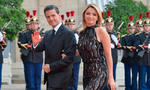 El presidente Enrique Peña Nieto y Angélica Rivera
