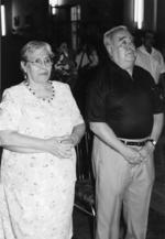 22012017 Margarita de la Cruz y José Ma. Aguayo Orona en la celebración de sus Bodas de Oro en julio.