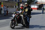 Los motociclistas recorrieron las calles de Torreón.
