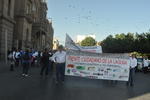 La marcha inició en la Plaza de Armas de Torreón.