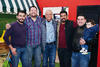06022017 EN FESTEJO.  Ramón Betancourt con Felipe García, Pepe Bracho, Pepe del Bosque, Tito Alarcón, Carlos Ávila y Gabriel de la Torre.