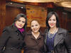 12022017 EN RECIENTE EVENTO.  María Elena Tovalín, Luz Celia de la Fuente y Bárbara de la Paz.