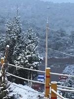 Protección Civil Canelas reporta caída de nieve en la zona sierra, desde Vascogil hasta Ojito de Camellones, son 7 municipios con nevadas.