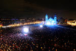 Al concierto asistieron 85 mil personas.