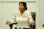 Estuvo también Miroslava Sánchez, presidenta de Morena Coahuila.