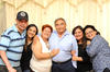 22022017 EN FAMILIA.  Wenceslao Villarreal Morales y su esposa, Patricia Torre, acompañados de sus hijos, Wenceslao, Patricia, Ana Lucía y Cecilia, en su festejo de cumpleaños y aniversario de bodas.