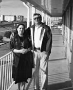 26022017 Lupita Ayala y Melchor Rodríguez en El Paso, Texas, en
la década de los 90.