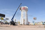 Inició el desmantelamiento del emblemático monumento Torreón.