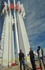 "A nadie se le consultó la destrucción de la Plaza Cívica ni tampoco la destrucción que ya empezó del monumento del Torreón de 1974", comentó el arquitecto Aldo Villarreal.