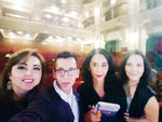 09032017 Cynthia Rodríguez, Pineda Damián, Marcela Castillo y Paulina Delgado.