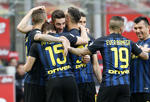El triunfo permitió al Inter desplazar al Atalanta, situándose en el cuarto lugar de la tabla.
