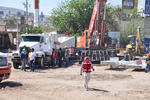 Pablo Ramírez Ortega, director de Construcción de Obras Públicas, informó que las maniobras comenzaron ayer lunes y se pretende terminarlas durante una semana.