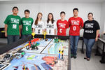 Alumnos de la secundaria Tec de Monterrey destacaron en la competencia Trash Trek de la First LEGO League.