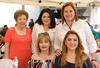 Patricia, Yolanda, Rosaura, Magaly, Gaby, Anel, Luly, Alma y Marissa