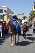 Comenzó frente al Parque Fundadores, por la Múzquiz, para recorrer la avenida Juárez hasta concluir en la Alameda Zaragoza.