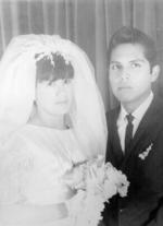 19032017 María del Rosario Ávila Morales y Jesús García Sifuentes el día de su boda el 5 de febrero de 1967, quienes este año celebraron sus bodas de oro.