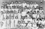 19032017 Grupo del sexto año (1953 - 1954) de la Escuela Artículo 123 Miguel Hidalgo de Nueva Rosita, Coahuila, donde se encuentra el maestro Luis Romero de León y el niño Leonel Rodríguez R.