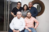 21032017 MUCHAS FELICIDADES.  Jorge Rivera Vilalpando acompañado de sus hijos: Sergio, Carmen, Jorge y Rodolfo, en su fiesta de cumpleaños.
