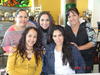 21032017 Coco Rincón, Blanca Castillo, Michell Quiroz, Angelina Montenegro y Marcela Álvarez.