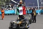 Después de salir del equipo Haas de Fórmula 1 la temporada pasada, el mexicano encontró lugar en el campeonato de monoplazas eléctricos.