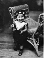 26032017 Victoria Chapa de Arratia, a los 2 años de edad, en 1929.