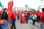 Protestaron como medida de respaldo a la huelga que tienen los trabajadores de la mina de Tayoltita que cumple este sábado 53 días.