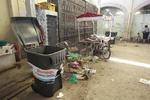 El exceso de basura en algunas áreas del Excuartel, hace lucir al sitio poco amable