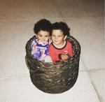 Bibi tiene en Instagram una fotografía en donde se ve cómo han crecido sus mellizos, quienes están por cumplir tres años.