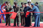 La ceremonia fue presidida por el líder Kim Jong-Un.