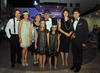 Rafael acompañado de su esposa, Laura, sus hijos, Christian, Bárbara, Liss y Carlos, y sus nietas, Regina y Luciana