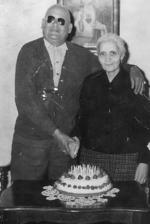 16042017 50 aniversario de bodas: Sr. Tranquilino Mtz. Mesta (f) y Sra. María Torres de Mtz. (f), el 11 de febrero de 1970, en Gómez Palacio, Dgo.