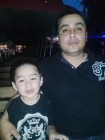 20042017 Francisco con su hijo, Paquito.