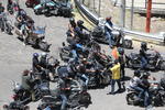 Las principales calles de Durango se vieron invadidas por los biker, quienes llegaron a la cortina de la Presa Guadalupe Victoria.