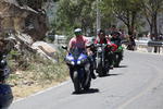 Hoy, a primera hora, comenzarán a partir los motociclistas rumbo a Mazatlán.