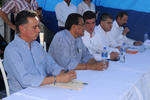 Estuvieron presentes los candidatos Guillermo Anaya, Miguel Riquelme, José Ángel Pérez, del PT, y los independientes Javier Guerrero y Luis Horacio Salinas.