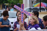 Debido al aumento de la violencia que se está dando hacia las mujeres en el Estado de Durango, se unieron, para protestar por tantos homicidios y violencia que se ha incrementado contra ellas.