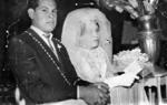 23042017 Sr. José Luis Rivera Chairez y Graciela Lara en la Parroquia de San Juanito de la Colonia San Joaquín el 16 de noviembre de 1968.