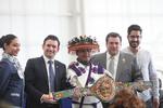 En la conferencia estuvieron presentes campeones mundiales como Juan “Churritos” Hernández y el monarca juvenil Eduardo “Rocky” Hernández, además de históricos ex monarcas como Carlos Zárate, “Pipino” Cuevas y Lupe Pintor.