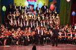 Ante un Teatro Ricardo Castro abarrotado, los integrantes de la orquesta, conformada por alumnos de todos los talleres musicales de la institución, interpretaron algunos de los temas que 'Chabelo' popularizó a lo largo de su carrera