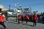 Como cada año, se realizó una marcha por el Día del Trabajo en Torreón.