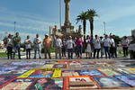 La marcha finalizó en La Plaza Mayor donde se ofreció una misa por los hijos desaparecidos.