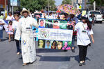 La marcha se llevó a cabo en el centro de Torreón