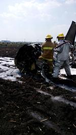 A bordo del avión se encontraban los tripulantes Enrique Gaona Arcos y José Octavio Anza Domínguez, quienes fallecieron en el accidente, contaban con licencias de piloto vigentes para operar este tipo de aeronave.