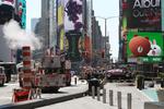 El caos y el terror se apoderaron de Times Square.